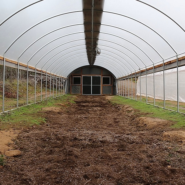 Tunnel Light Deprivation Blackout Poly Greenhouse