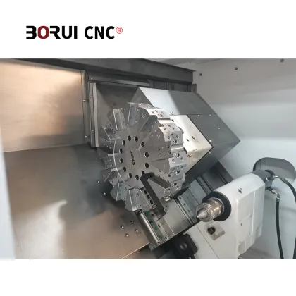 BORUI BR-570 CNC Lathe Machine With Fanuc Control