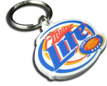 Dustproof Multi Colored Silicone Keychains, Cool Silicone Key Rings For Promotion Use