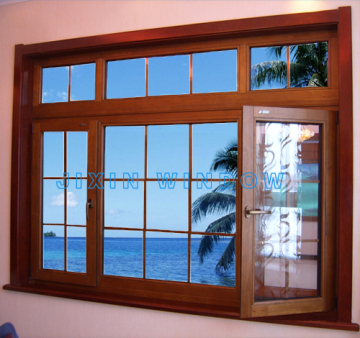 Aluminum Wooden Window