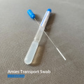Amies Transpel Swab из нержавеющей стали тонкий тампон