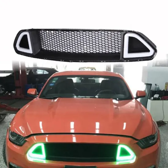 Ford Mustang Grill with LED Light Front Grille Car Accessories