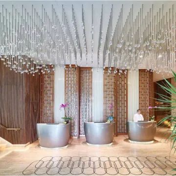 Customized Crystal Ball Hanging Chandeliers For Wedding