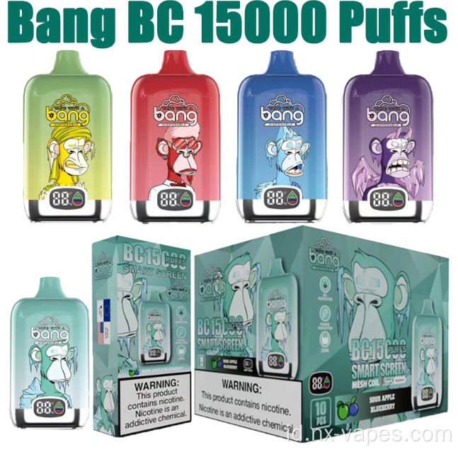 Bang BC 15000 Puff Disposable Vape Wholesale