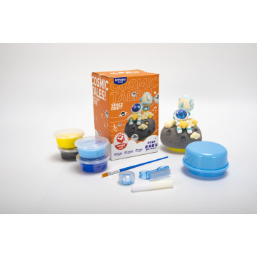 Barro de color único para el juego sensorial