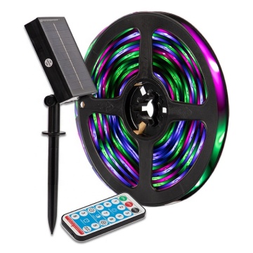 Solar 5M RGB Strip Zestaw IP65 na balkon ogrodowy