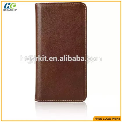 Magnetic Crazy Horse Pattern PU Wallet Case For Samsung Note5