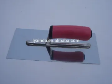 plastering trowel tools, high carbon steel blade, mirror polished