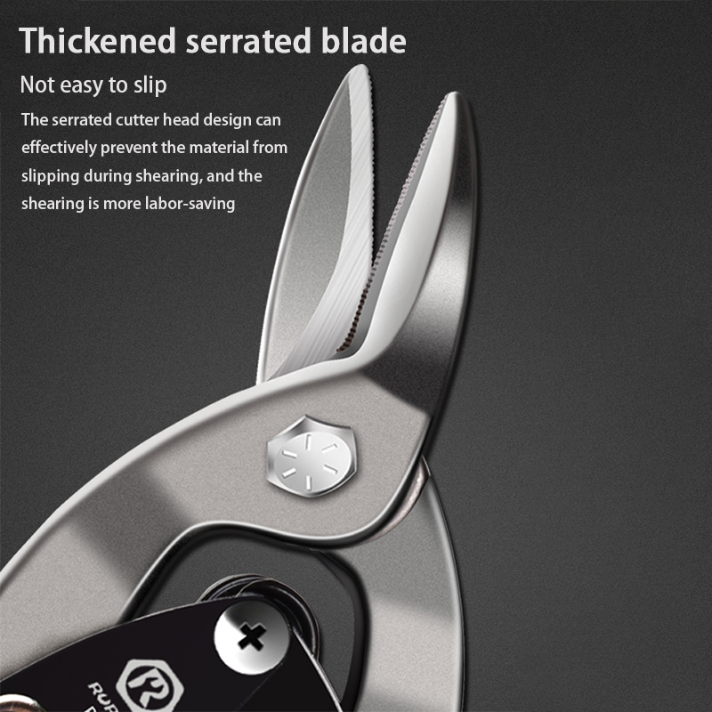 Factory Outlet aviation shear left and right bending design  shear for steel aluminum plate 10 inch iron