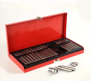 Magnetic Precision Tools 40Pcs Screwdriver Bit Set in Iron Box Packaging