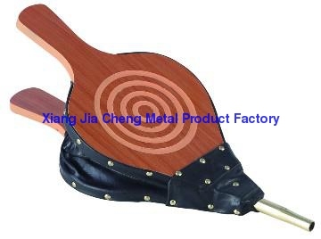 Fireplace Bellows With Leather Trim