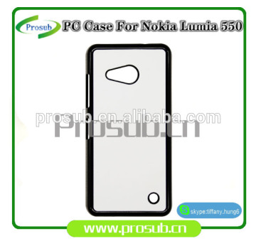sublimation heat transfer plastic blank diy cell phone case cover skin for SFP-Nokia Lumia 550