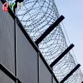 Flughafen Sicherheitszauntafel Stacheldraht -Gefängniszaun