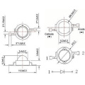 2W Nguvu ya juu IR LED 850nm SMD