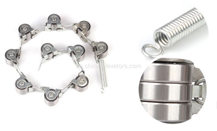 17 secciones cadena de inversión de pasamanos para las escaleras mecánicas otis