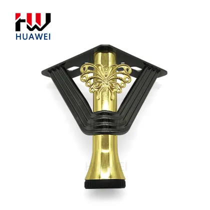 Gold & Black Butterfly Pattern sofa Leg