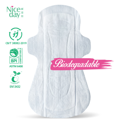 Hypoallergenic Organic bio Feminine Hygiene pad