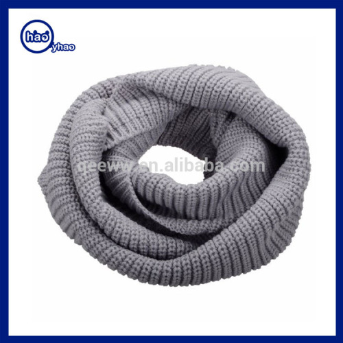 Yhao Scarf Womens Thick Ribbed Knit Winter Infinity Circle Loop Scarf