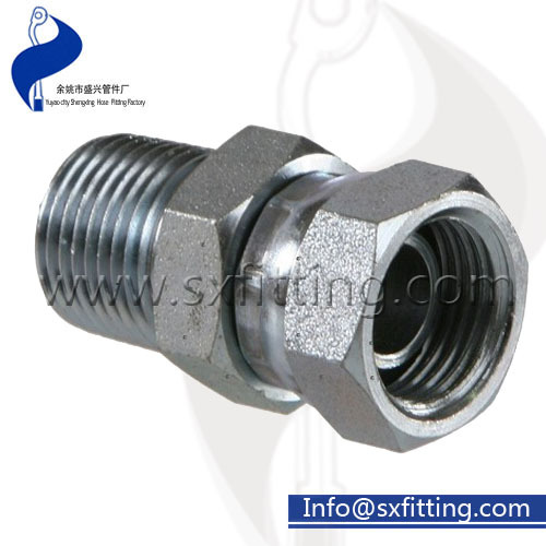 Hydraulic Fittings 60 Cone Jis Bspt Female Swivel Connector, High