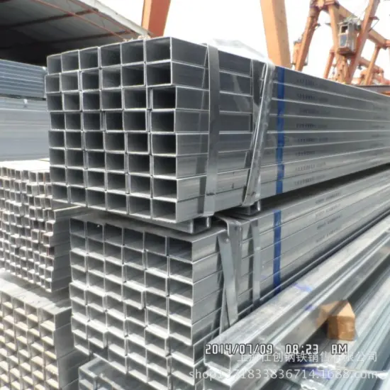 hollow metal tubing galvanized steel recangular tube
