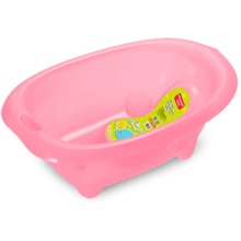 H8313 Прозрачна пластмасова бебешка вана с опора за вана