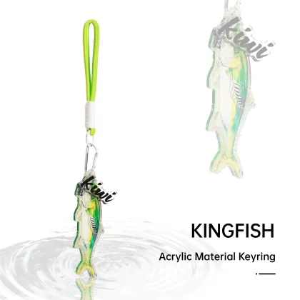 SWAGE Attack Series Keyring-Kingfish