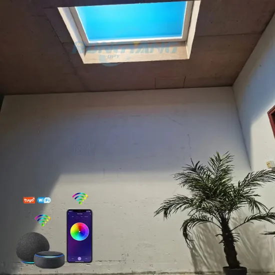 RYOPT 60x60 90 Degree LED Skylight Ceiling Panel for Singapore 220V