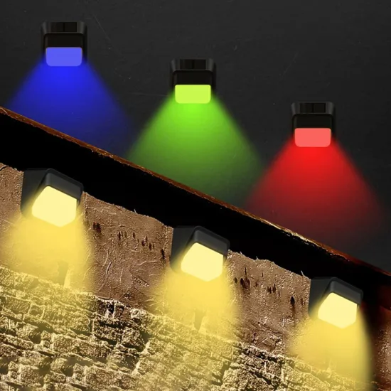 IP65 Waterproof RGB LED Outdoor Garden Light for Fence and Stairs