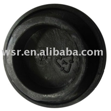 Electronic component rubber cover