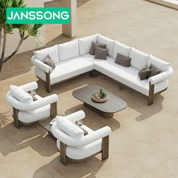 Luxury Resort Garden Outdoor Sofa Set for Poolside and Hotels