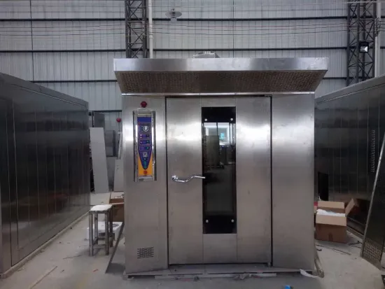 Hot 64 Trays Air Bread Rotary Electric Bread Making Machinery