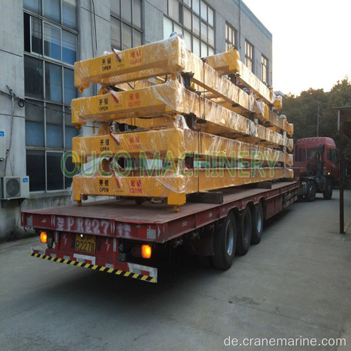 Standard 20ft halbautomatischer mechanischer Container-Spreader