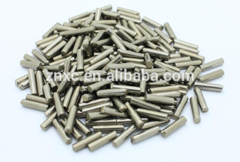 pure evaporation material Dia 2*5 mm high Purity 99.9% Hf Chafnium granule                        
                                                Quality Assured