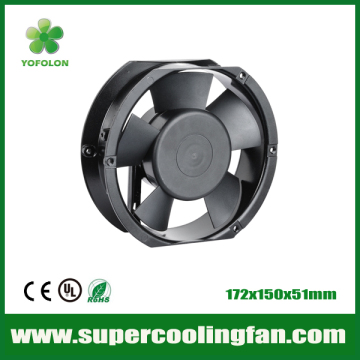 YOFOLON high pressure industrial ac motor fan 172mm 7 inch 220v AC cooling fan