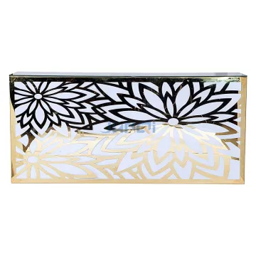 Customizable Wedding Furniture: Luxury Design Stainless Steel Bar Tables and Reception Counters for Special Events