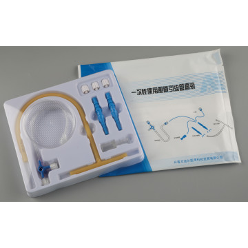 Medizinischer chirurgischer Drainage-Latex-T-Schlauch