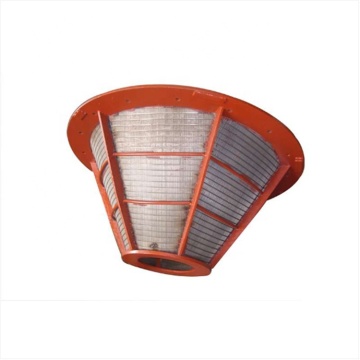 Wedge Wire Screen Baskets for Slime Dehydration