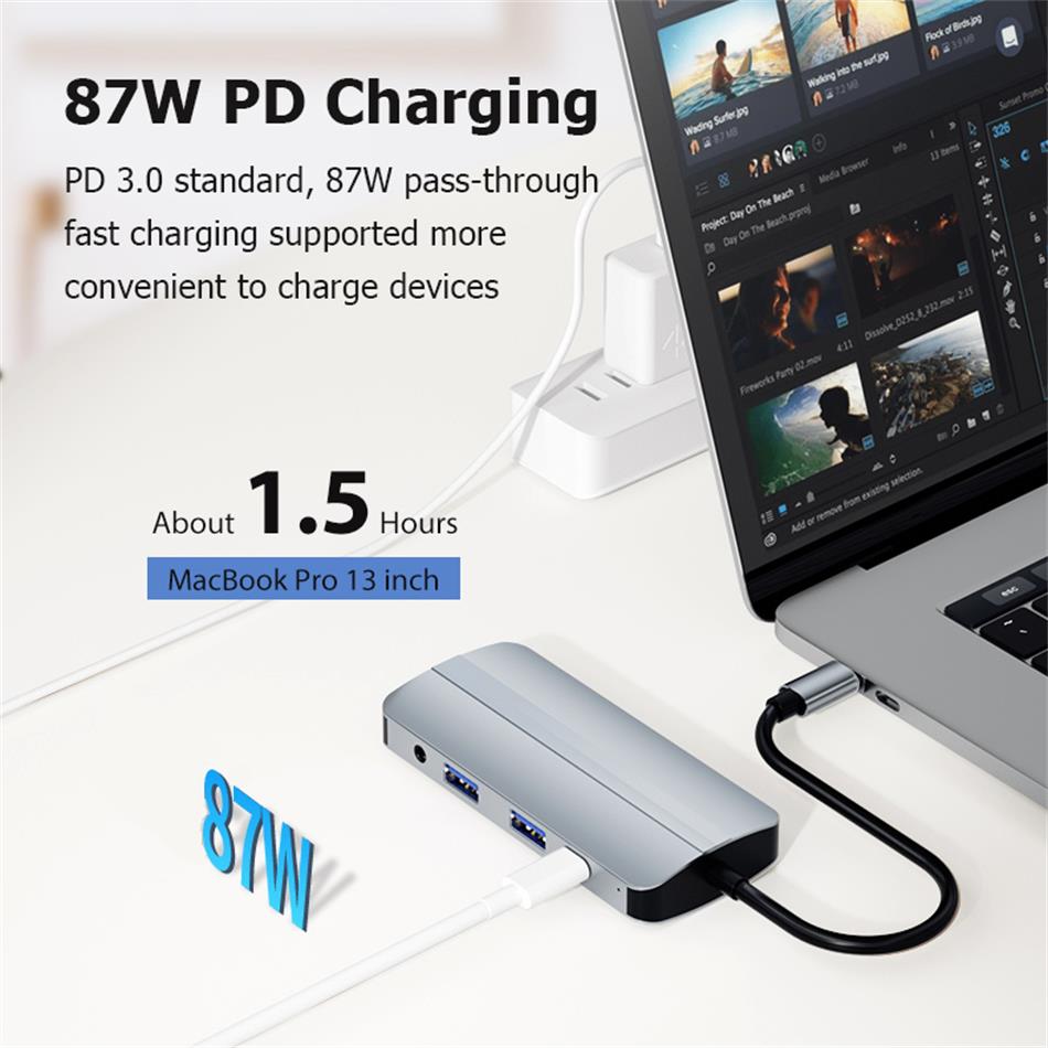 usb c hub multiport adapter