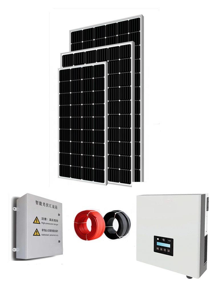 3kw-10kw نظام الطاقة الشمسية المنزلية 10kw أنظمة الطاقة الشمسية