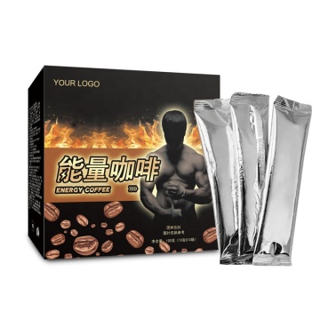 OEM Men Energy Ginseng Maca Coffee powder