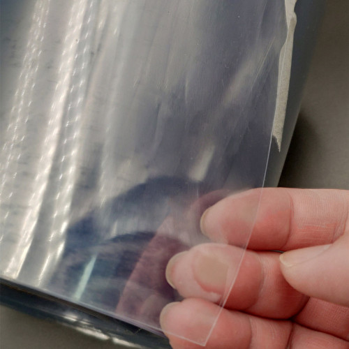pharma grade rigid transparent PVC film blue