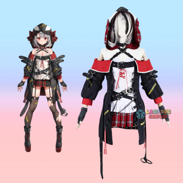 Hololive Vtuber Sakamatachloe Cosplay Costume