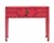 Red Chinese living room console table entryway table antique reclaimed wood furniture