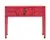Red Chinese living room console table entryway table antique reclaimed wood furniture