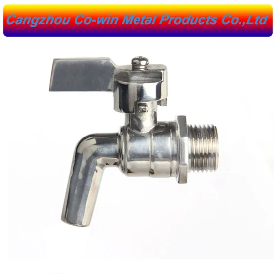 Silicon Sol Casting Mirror Polish Drain Tap