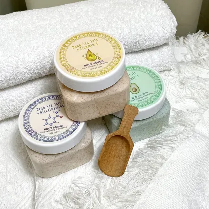 Cosmetic OEM Factory for Private Label Ice Cream Body Scrub Wholesales