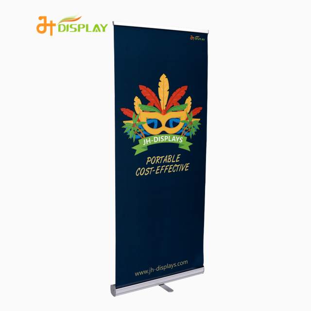 Stand d'affichage réutilisable en aluminium en gros Roll up