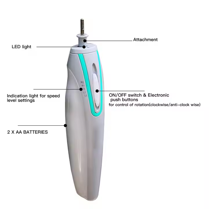 Electric Manicure Kit with LED Light