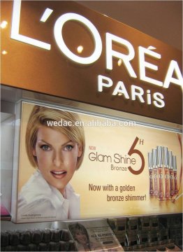 Acrylic signage Led backlit logo