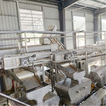 Lemon Orange Citrus Juice Production Line: Fruit Slicing and Extracting Machine